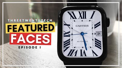 cartier apple watch face
